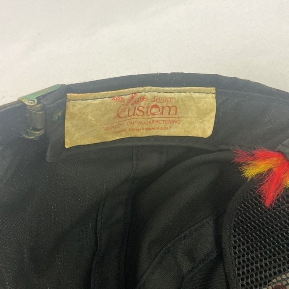 Vintage Gulf War Desert Storm Strapback Cap Hat - Picture 12 of 13